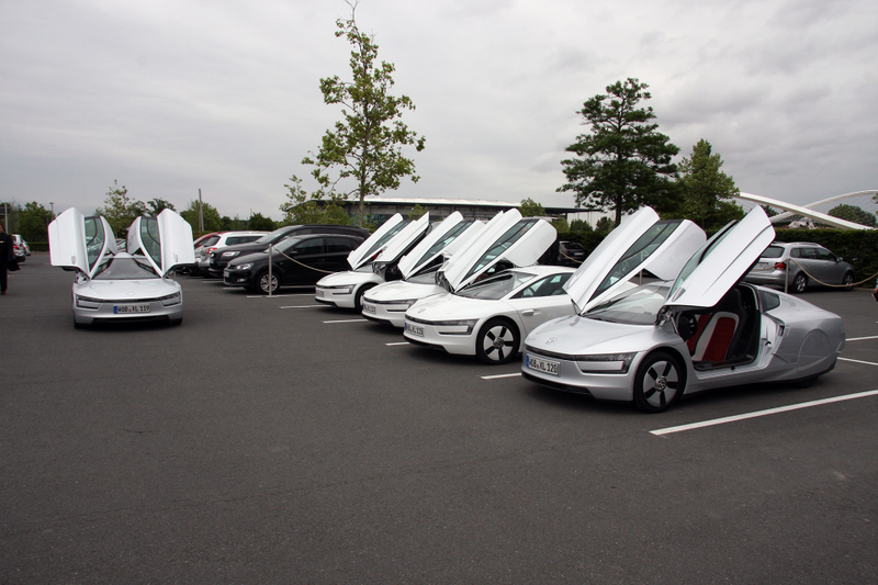 Illustration for article titled Driving Volkswagen's 261 MPG Car Is Like Driving The Future